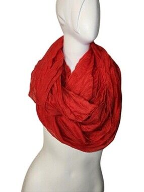 Red Infinity Scarf